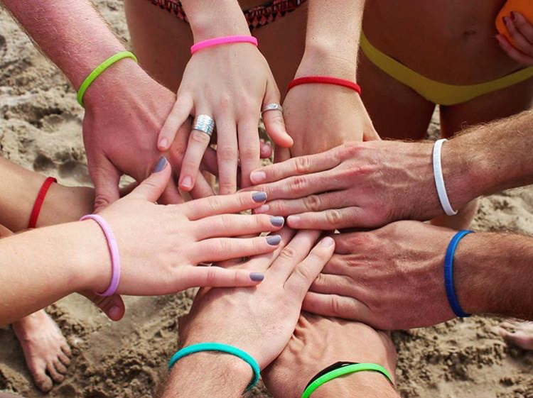 Rubber shop band therapy